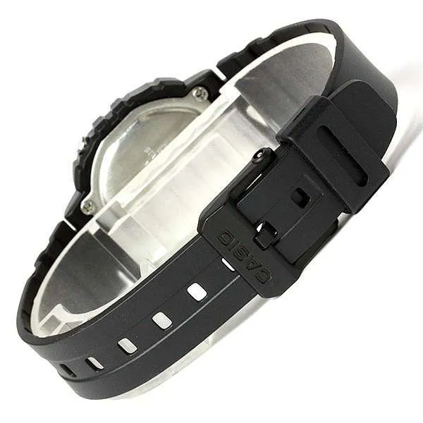 Casio LA-20WH-9ADF Black Resin Strap Watch for Women