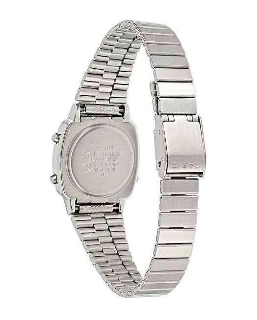 Casio LA670WAD-1DF Silver Stainless Watch for Women