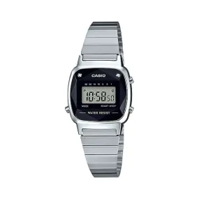 Casio LA670WAD-1DF Silver Stainless Watch for Women