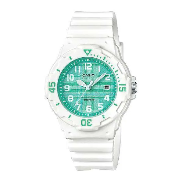 Casio LRW-200H-3CVDF White Resin Watch for Women