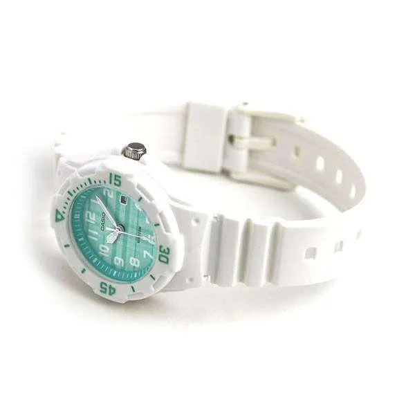 Casio LRW-200H-3CVDF White Resin Watch for Women