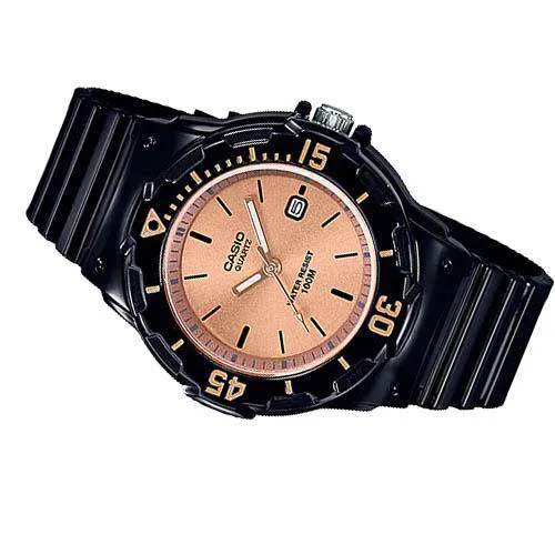 Casio LRW-200H-9E2VDF Black Resin Watch for Women