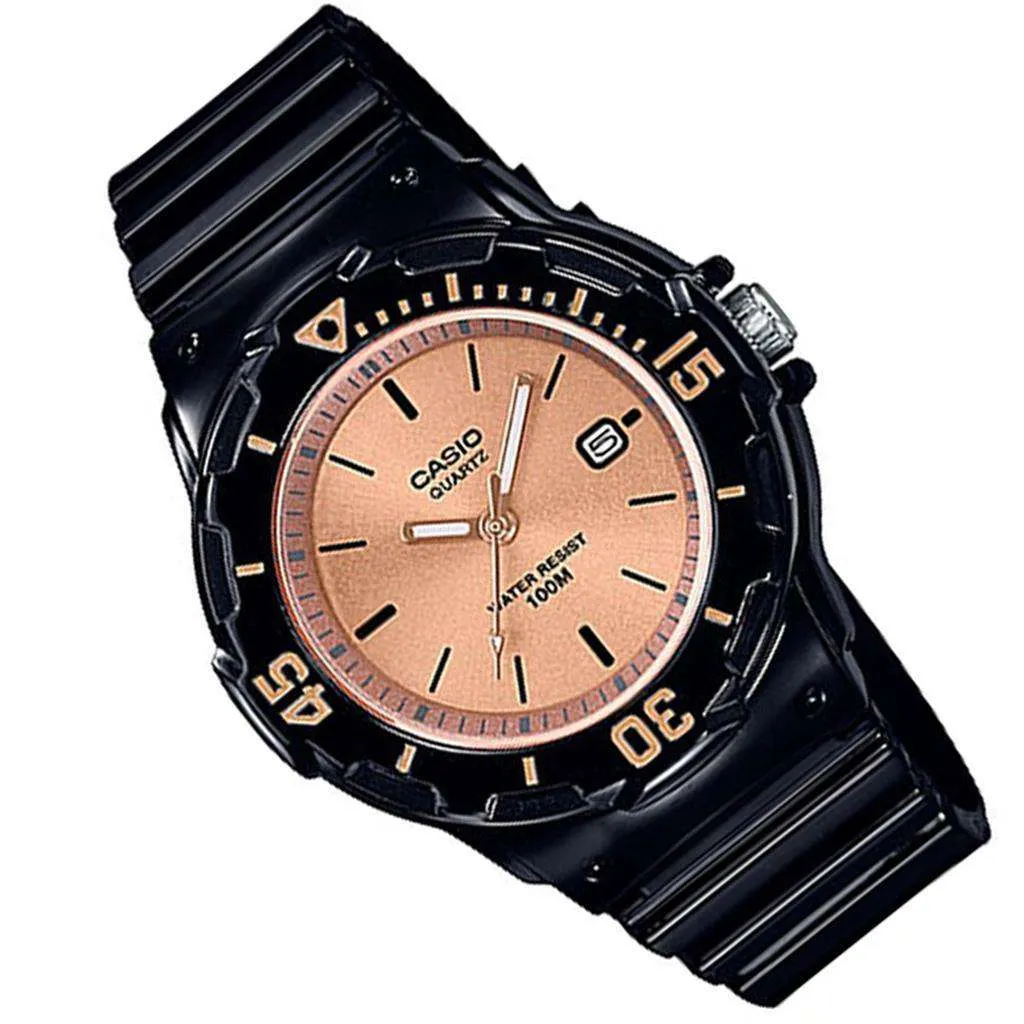 Casio LRW-200H-9E2VDF Black Resin Watch for Women