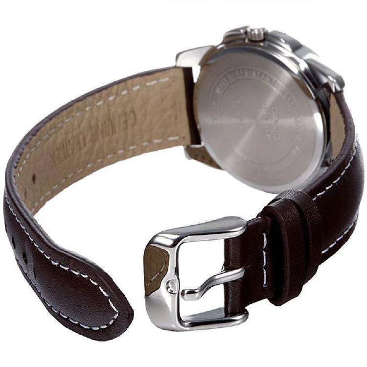 Casio LTP-1314L-7AVDF Brown Leather Strap Watch for Women