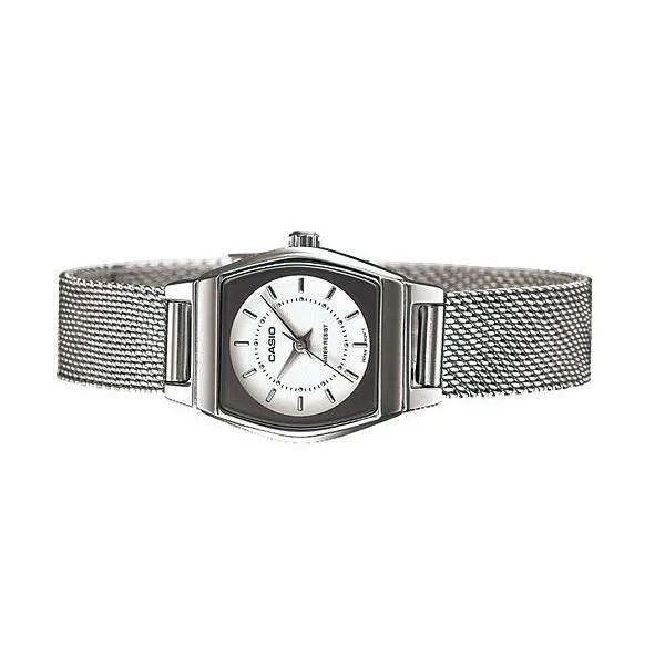 Casio LTP-1364D-7AVDF Silver Stainless Steel Mesh Strap Watch for Women