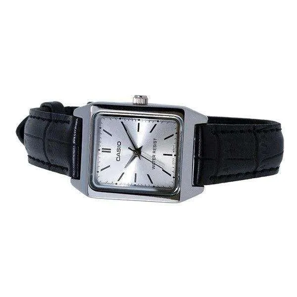 Casio LTP-V007L-7E1 Black Leather Watch for Women