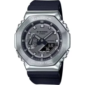 Casio Men's Watch - G-Shock Black and Grey Ana-Digi Dial Black Strap | GM2100-1A