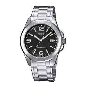 Casio MTP-1215A-1ADF Silver Stainless Steel Strap Watch for Men