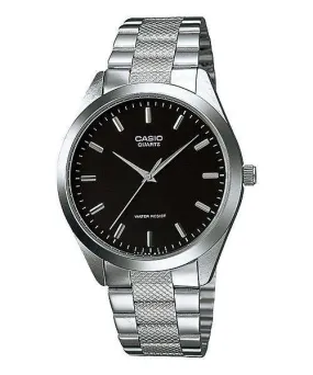 Casio MTP-1274D-1ADF Silver Stainless Steel Strap Watch for Men