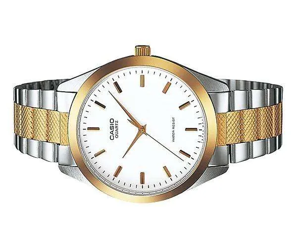 Casio MTP-1274SG-7ADF Two Tone Stainless Steel Strap Watch for Men