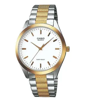 Casio MTP-1274SG-7ADF Two Tone Stainless Steel Strap Watch for Men