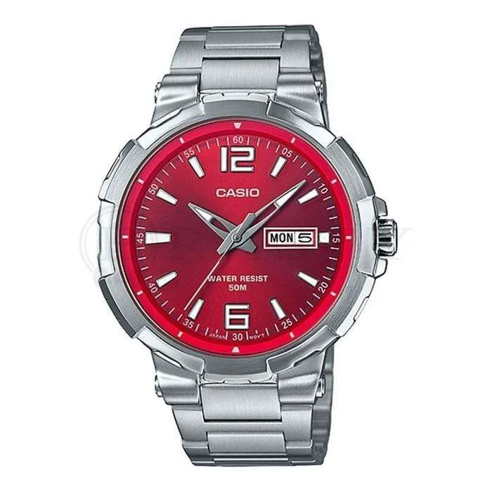 Casio MTP-E119D-4AVDF Silver Stainless Watch for Men