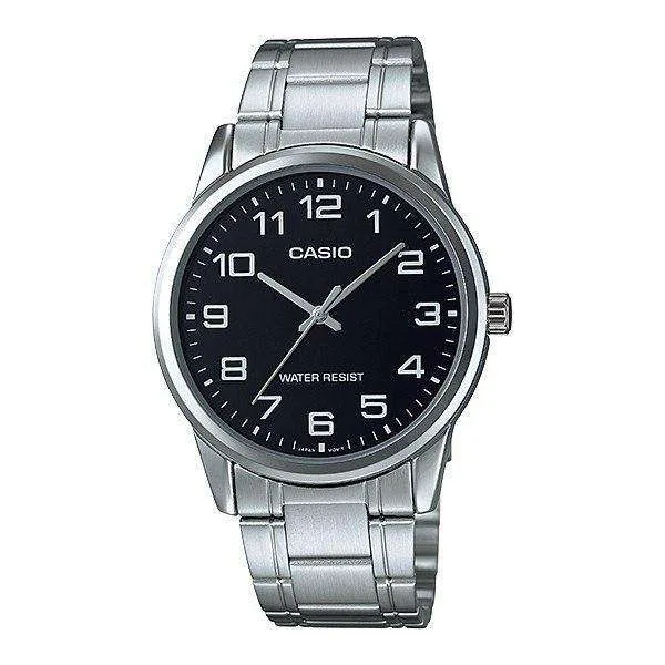 Casio MTP-V001D-1B Silver Stainless Watch for Men