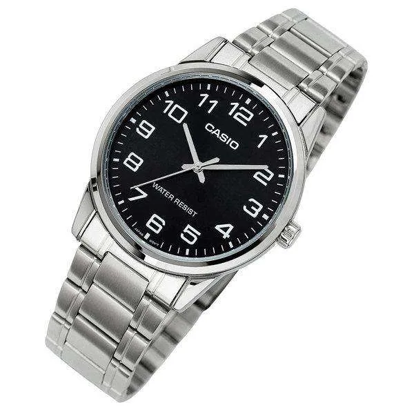 Casio MTP-V001D-1B Silver Stainless Watch for Men