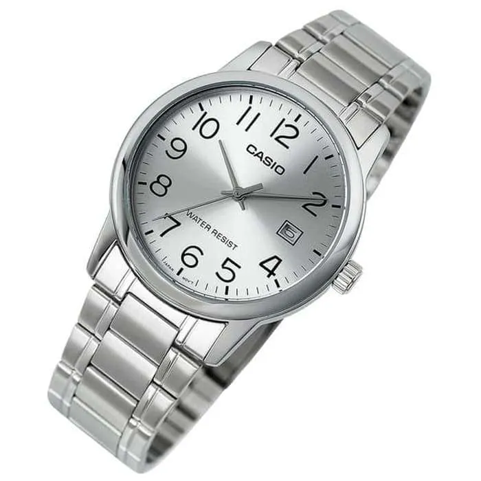 Casio MTP-V002D-7B Silver Stainless Watch for Men