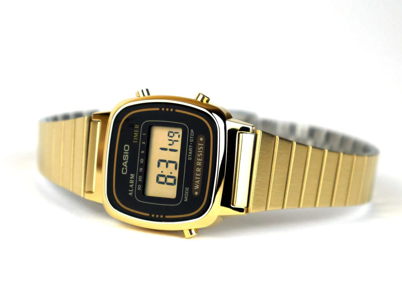 Casio Vintage LA670WGA-1D Gold Plated Watch for Women