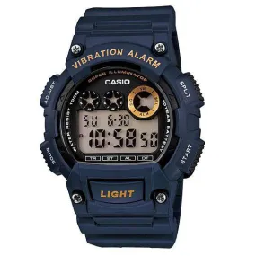 Casio W-735H-2A Navy Blue Resin Watch for Men