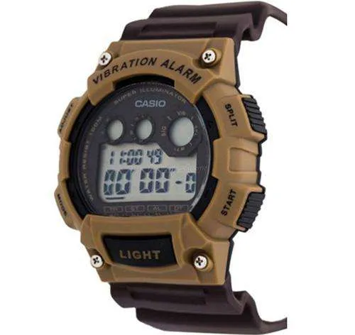 Casio W-735H-5A Brown Resin Watch for Men