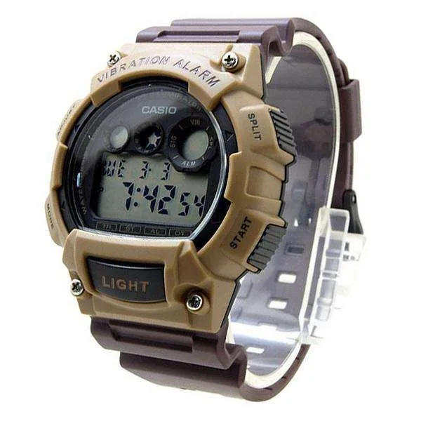 Casio W-735H-5A Brown Resin Watch for Men