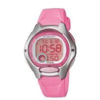 Casio Womens Illuminator Digital Watch With Pink Band