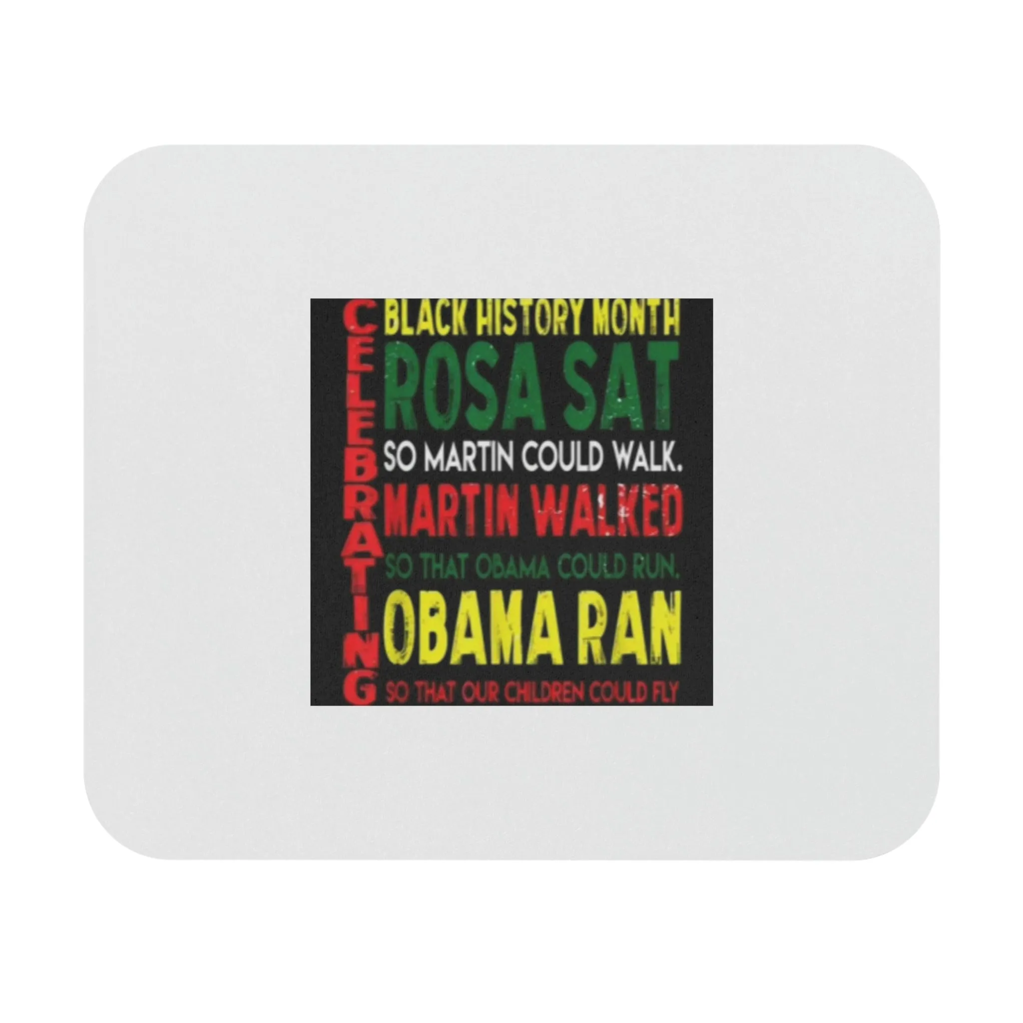 Celebrating Black History Month Mouse Pad (Rectangle)