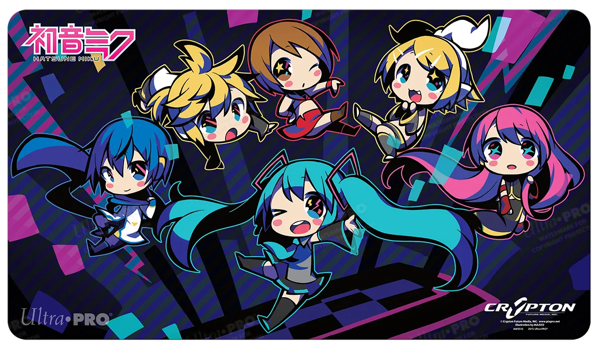 Chibis Standard Gaming Playmat Mousepad for Hatsune Miku