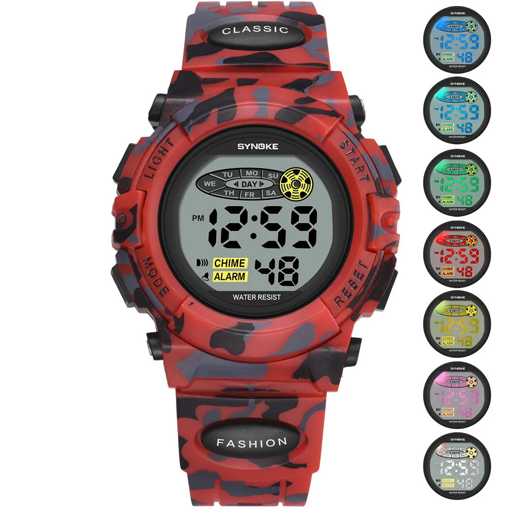 Colorful Luminous Children's Student Electronic Watch