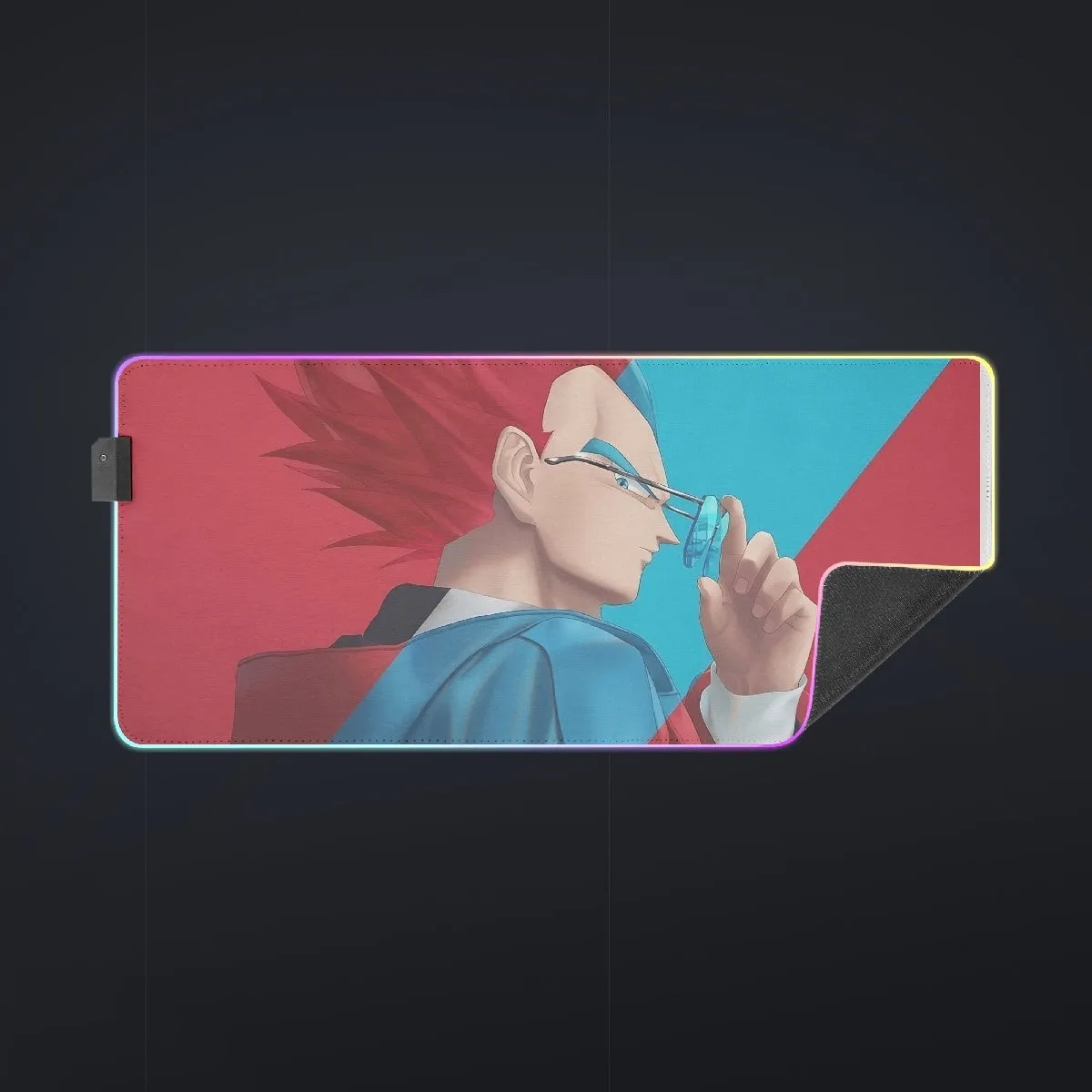 Cool Vegeta Businessman Design Dragon Ball Z cool LED  Mouse Pad