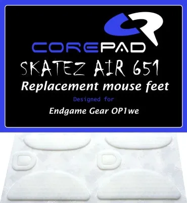 Corepad Skatez AIR Mouse Feet for Endgame Gear OP1 / OP1 8K / OP1 RGB / OP1we