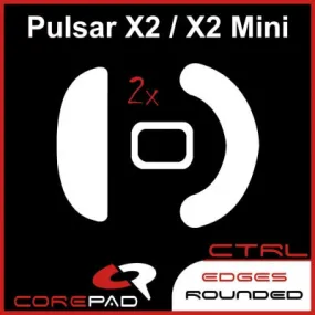 Corepad Skatez CTRL Mouse Feet for Pulsar X2 / X2 Mini / X2V2 / X2V2 Mini / X2H / X2H Mini