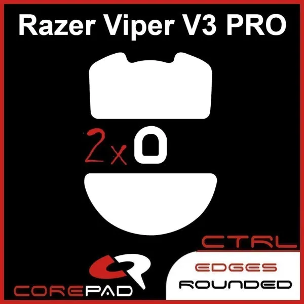 Corepad Skatez CTRL Mouse Feet for Razer Viper V3 Pro