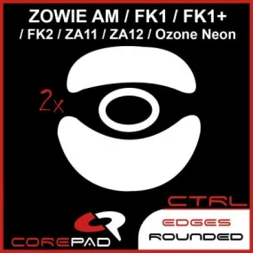 Corepad Skatez CTRL Mouse Feet for Zowie AM/FK1/FK1 /FK2/ZA11/ZA12/S1/S2