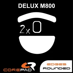 Corepad Skatez Mouse Feet for Delux M800