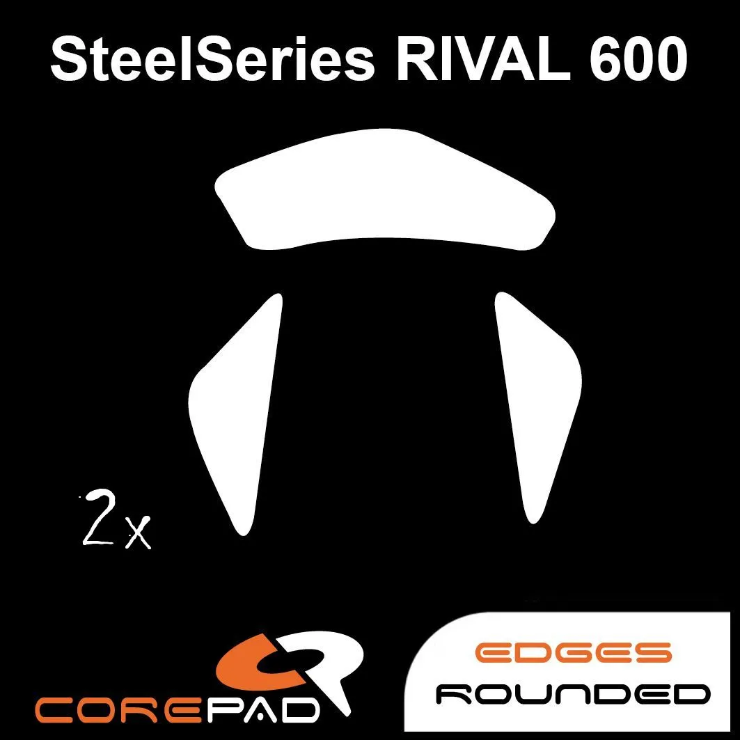 Corepad Skatez Mouse Feet for SteelSeries Rival 600 / Rival 650