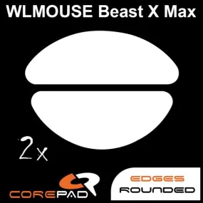 Corepad Skatez Mouse Feet for WLmouse Beast X MAX