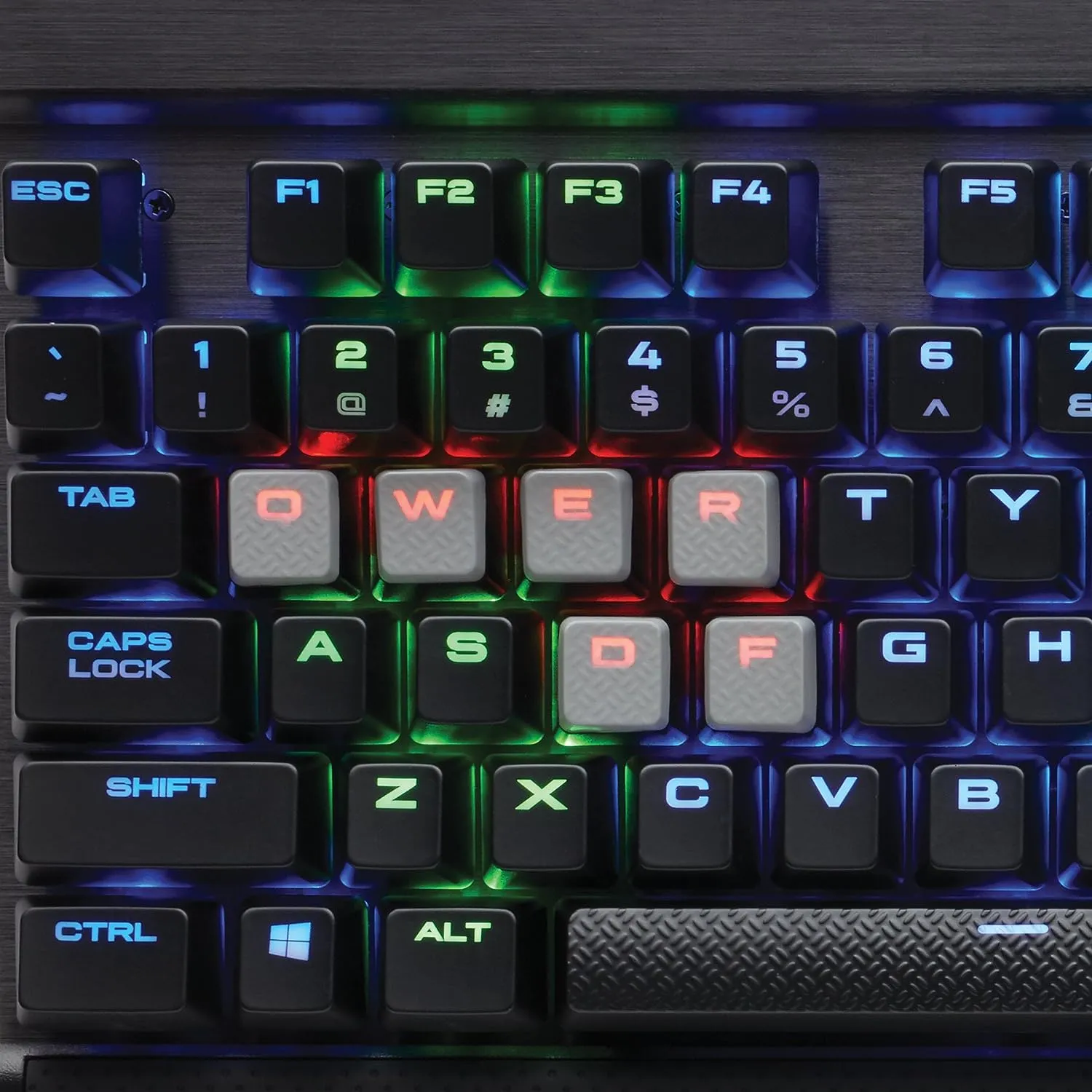 Corsair CS-CH-9110014-NA K65 RGB Rapidfire Compact Wired Mechanical Gaming Keyboard, Cherry MX Speed