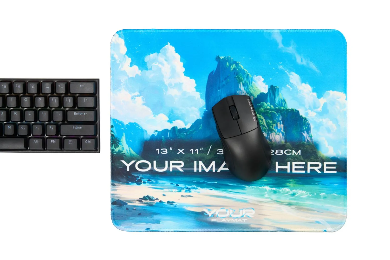 Custom Large Gaming Mouse Pad (13" x 11")