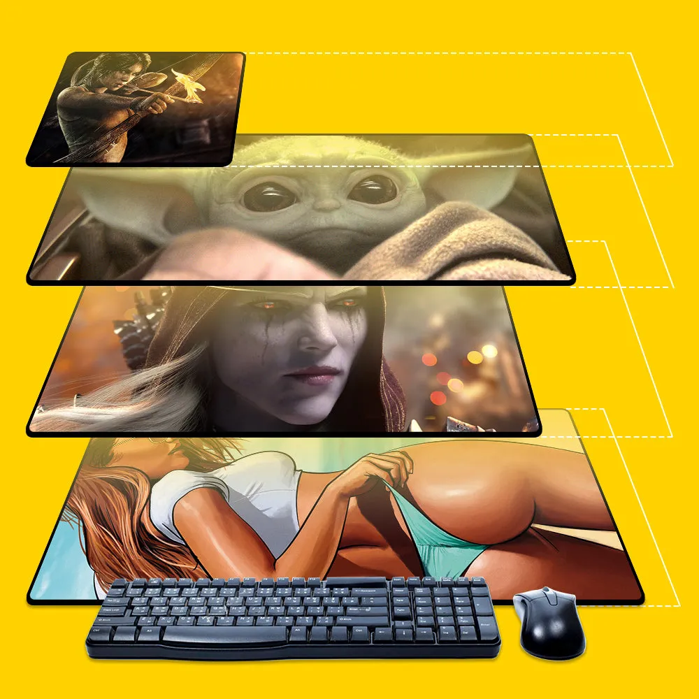 Custom Mouse Pads Gaming Mouse Pads Customize size mouse pad  Anime  Demon Slayer Mouse Pad Best Mouse Mat