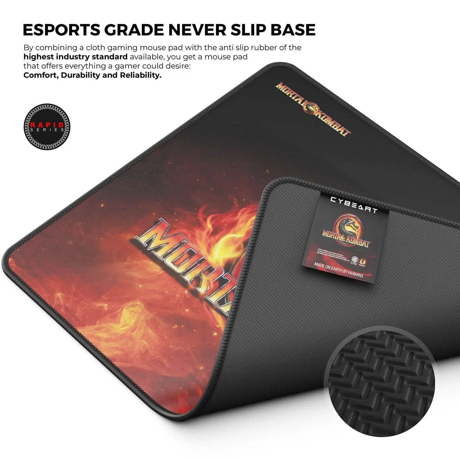 CYBEART MORTAL KOMBAT GAMING MOUSE PAD RAPID SERIES 450 MM (L)