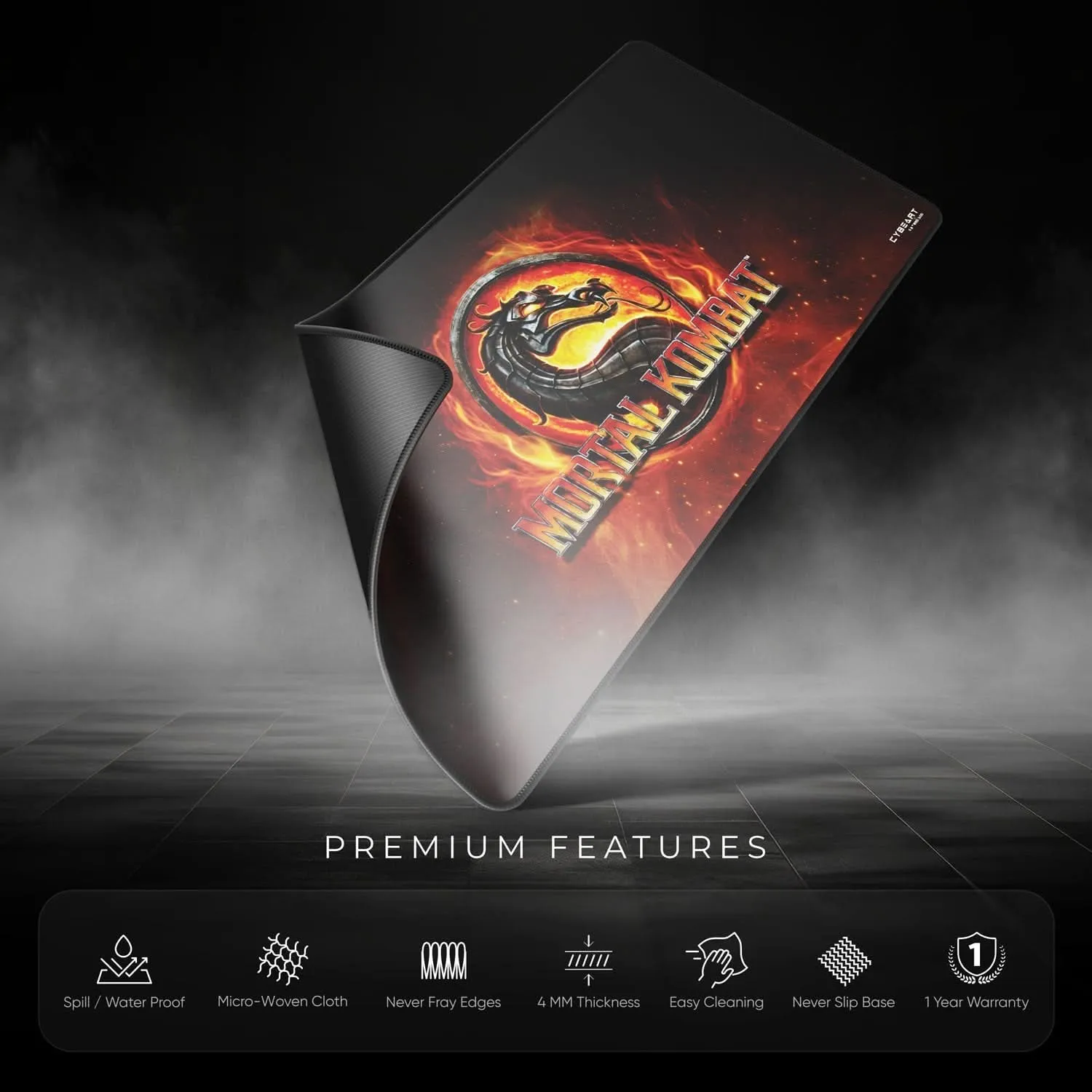 CYBEART MORTAL KOMBAT GAMING MOUSE PAD RAPID SERIES 450 MM (L)