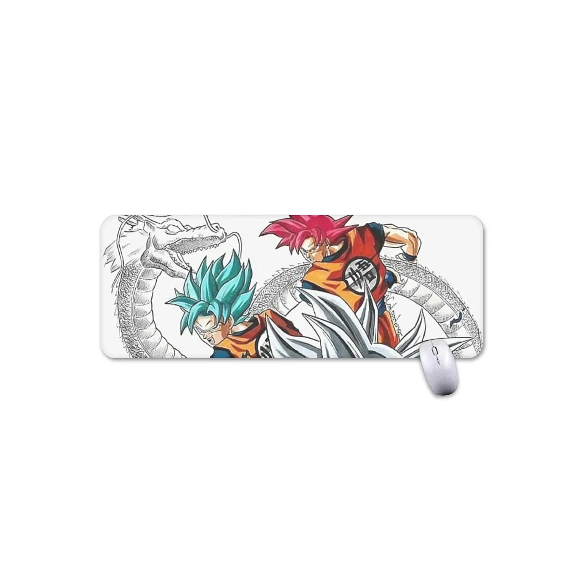 DBS Goku SSJ Transformations White God Blue Red Kaioken Ultra Instinct Mouse Pad