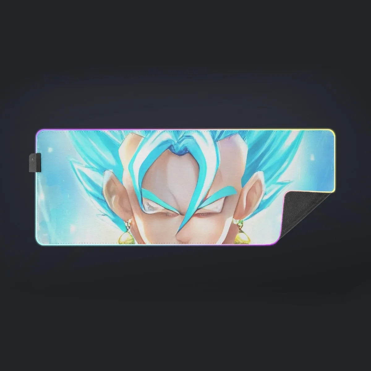 DBZ Goku God Saiyan Blue SSGSS Potara Fusion Design Trendy cool LED  Mouse Pad