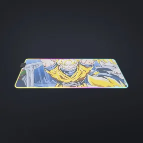 DBZ Goku Saiyan Spirit Bomb Vegeta Piccolo Gohan Trunks Vibrant Design  cool LED Mouse Pad