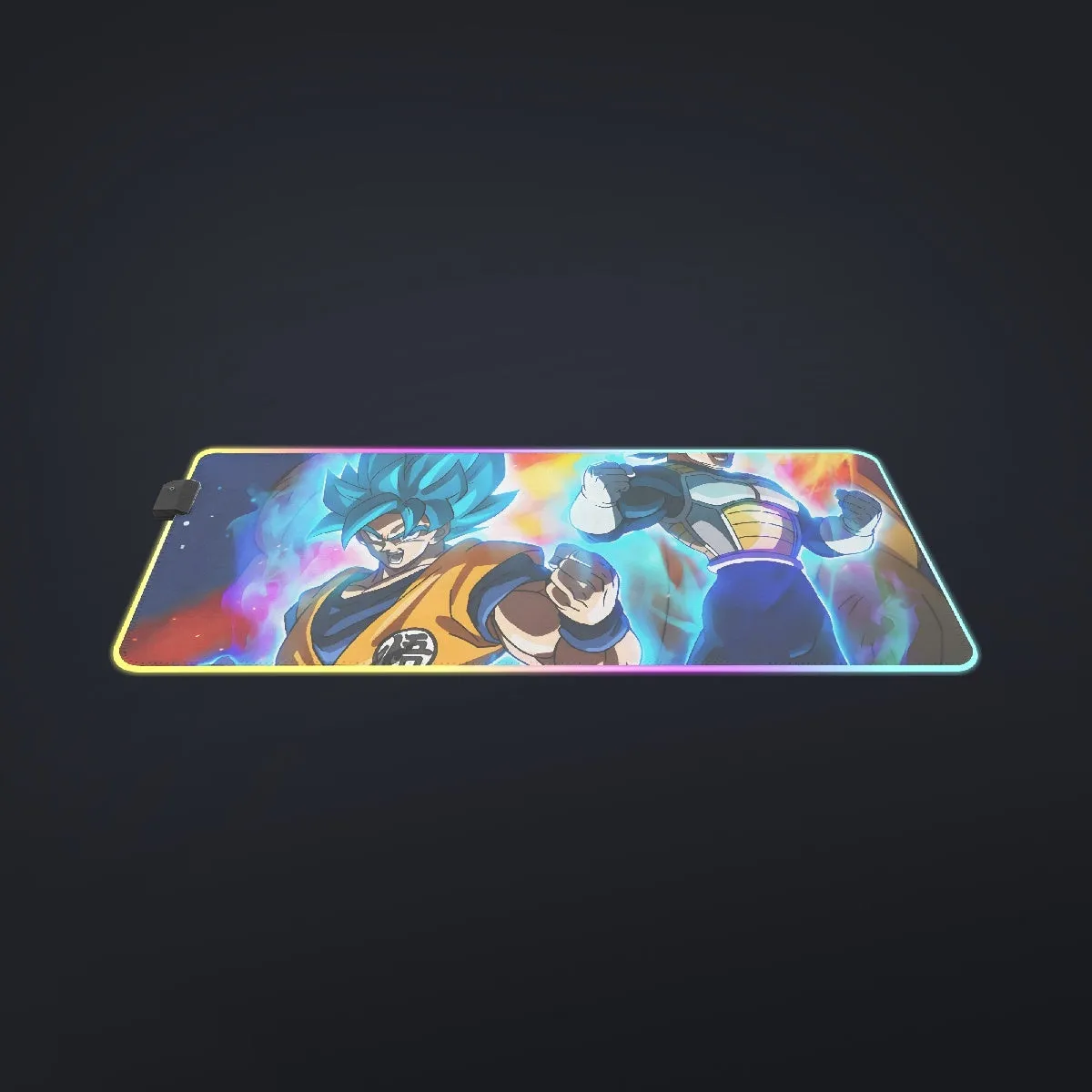 DBZ Legendary Broly Son Goku Vegeta Super Saiyan Blue  cool  LED  Mouse Pad