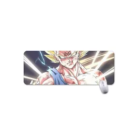 DBZ Majin Vegeta Saiyan Prince Fight Injure Manga Style Trending Mouse Pad