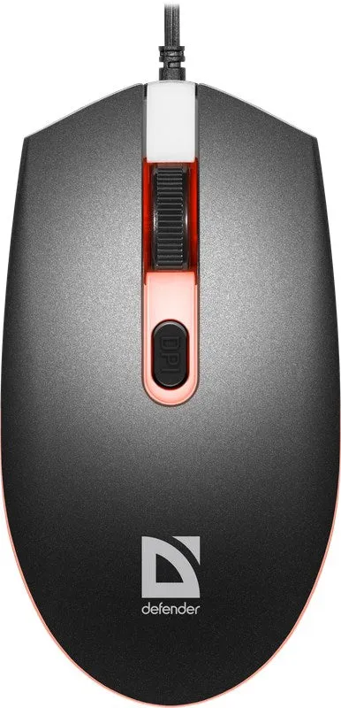 Defender Dot Mb-986 Mouse Gaming Ambidextrous Usb Type-A Optical 1600 Dpi