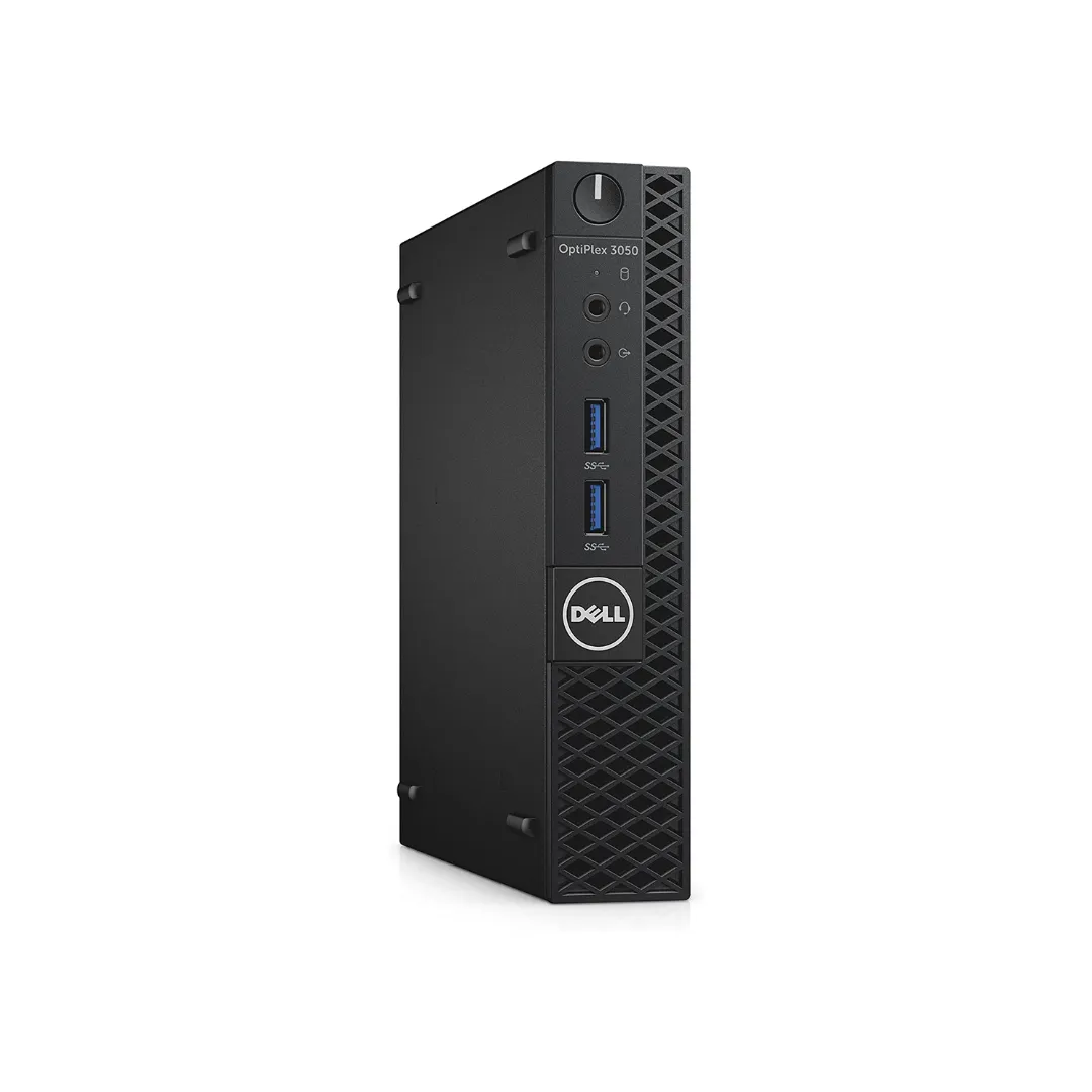 Dell OptiPlex 3050, Micro Desktop Bundled with 22" Monitor, Intel Core i5-6500T, 2.5GHz, 16GB RAM, 256GB SSD, Windows 10 Pro - Grade A Refurbished