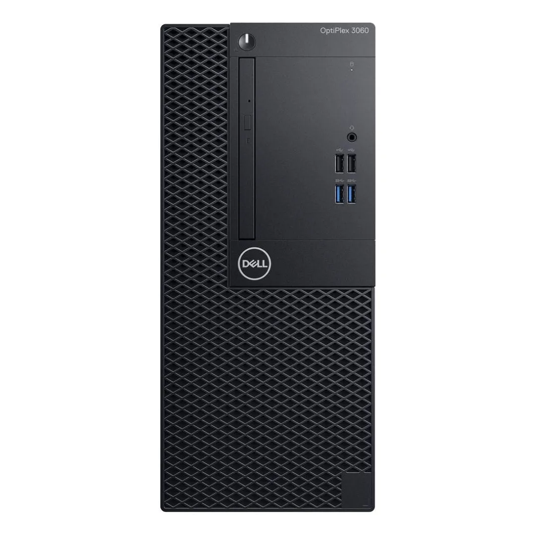 Dell OptiPlex 3060, Tower Desktop, Intel Core i7-8700, 3.2GHz, 32GB RAM, 1TB SSD, Windows 10 Pro - Grade A Refurbished