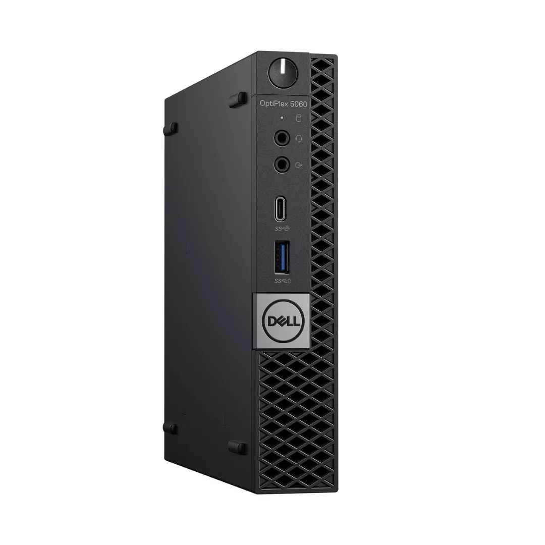 Dell OptiPlex 5060, Micro Desktop, Intel Core i5-8500T, 2.10GHz, 16GB RAM, 512GB SSD, Windows 11 Pro - Grade A Refurbished - EE