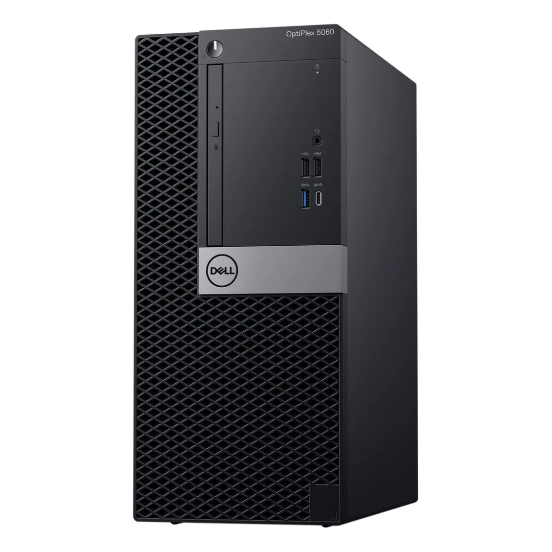 Dell OptiPlex 5060 Mini Tower Desktop, Intel Core i7-8700, 3.20GHz, 32GB RAM, 1TB SSD, Windows 11 Pro - Grade-A Refurbished